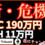 【新危機】破綻連鎖と仮想通貨投資信託がヤバい…💀 ニュース +ビットコイン(BTC) イーサリアム(ETH) カルダノエイダ(ADA) ポルカドット(DOT) チャート分析