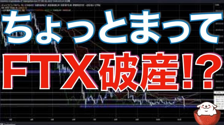 【速報 FTX破産 仮想通貨 ビットコイン】ユーザーの資金は大丈夫？市場への影響は？徹底考察（朝活配信923日目 毎日相場をチェックするだけで勝率アップ）【暗号資産 Crypto】