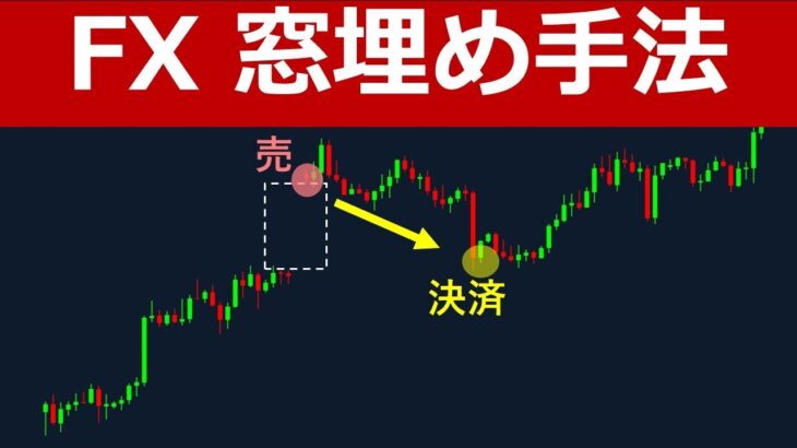 【FX】窓は必ず埋まる!? 窓埋め手法は稼げるか？窓の発生理由やリスク