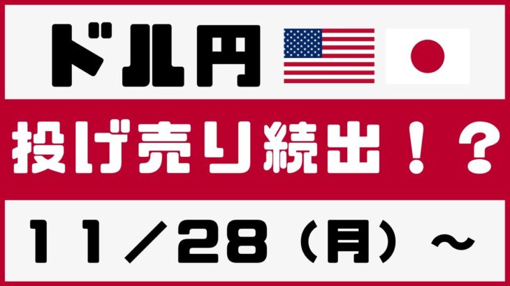 【FX ドル円】○○円を割ったら売り！！ロングは危険！？
