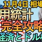 【FX 米雇用統計と米経済 米ドルはレンジ？ 】11月4日FX相場解説  (ドル円・ユーロドル・ポンド円 テクニカル分析  )
