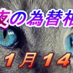 【TAKA FX】ドル、円、ユーロ、ポンド、豪ドルの為替相場の前日の動きをチャートから解説。11月14日