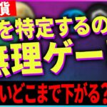 【仮想通貨】どこまで下がる？底を特定するのは無理ゲー！？【暗号資産】【ビットコイン】【投資】【副業】【初心者】