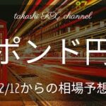 【FX チャート 分析】ポンド円  12 / 12からの相場予想