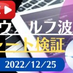 FX雑談ライブ 週末のFXウォルフ波動チャート検証（2022/12/25）