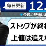 【FX｜今晩の見通し】　ストップが終われば上値は追えない！　2022年12月28日（水）