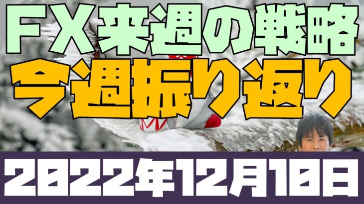 ゲムフォレックス(海外FX業者)がSNSで炎上 今週の株為替仮想通貨振り返りと来週のFX戦略 2022年12月10日