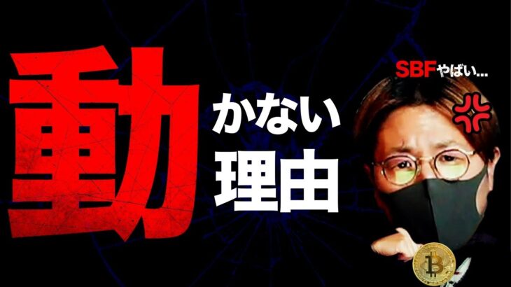 仮想通貨市場が動かない中、SBF氏の衝撃的ニュース!!!