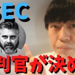 暗号通貨トップユーチューバーが「SECが訴訟で証券と呼んでも証券ではない。裁判官の同意が必要」とコメント。裁判官は政府機関であるSECに事実に関係なく従うのではないか？などの意見も