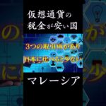 【マレーシア】仮想通貨の税金が安い国