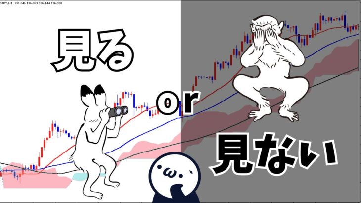 エントリー後はチャートを見ない方が勝てる？