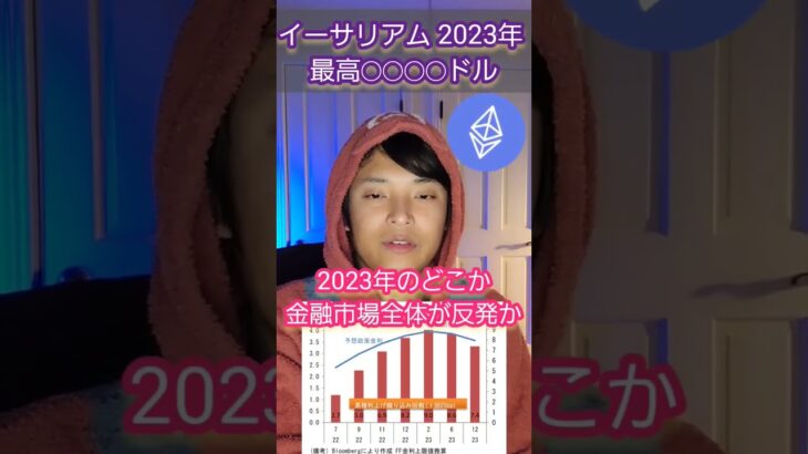 【予言】イーサリアム 2023年 最高◯◯◯◯ドル #仮想通貨 #eth