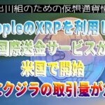 ［20230111］RippleのXRPを利用した国際送金サービスが米国で開始｜XRP：BSCクジラの取引量が急増【仮想通貨・暗号資産】