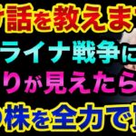 儲け話を教えます。ウクライナ戦争に終わりが見えたら●●株を全力で買え。投資の神様ウォーレン・バフェットの忠告が超ヤバい【 株 FX 都市伝説 日経平均 ビットコイン 予言 】
