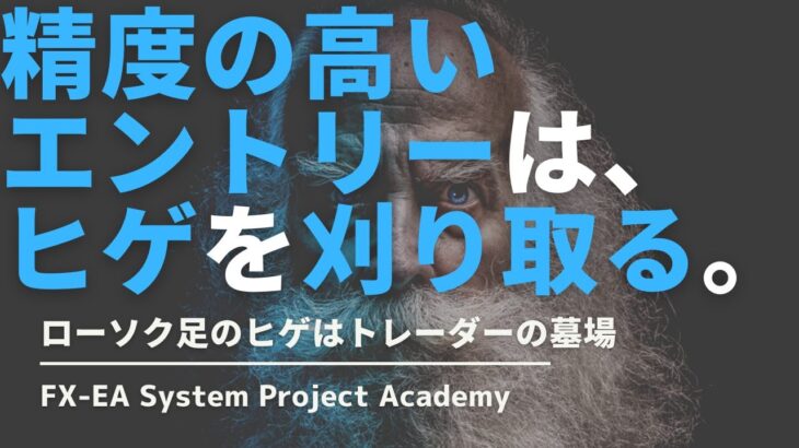 FXのローソク足のヒゲはトレーダの墓場！！ヒゲを刈り取るエントリー方法を徹底解説してみた