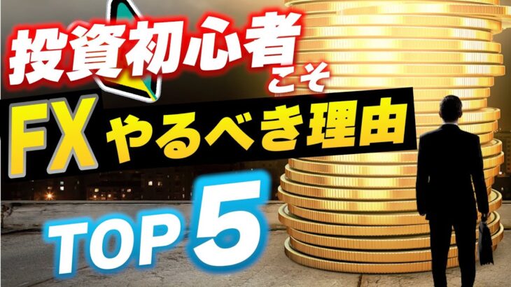 投資初心者は株や不動産ではなく「FX」すべし！理由TOP5