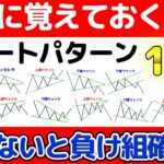 【重要】FXチャートパターン10種類！各種エントリー・損切り・利確ポイントも解説(テキスト参照)【取引手法】