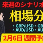 【為替FX相場分析】「ポンドドル・ポンド円・オージードル・オージー円　2月6日～トレードシナリオ【投資家プロジェクト億り人さとし】