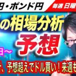 【来週のFX相場分析と予想】米雇用統計、市場予想を大きく上回りドル買いに！週明け流れが継続するのかが焦点！テクニカル的にはどうか？ドル円とポンド円来週の反発ポイントを見極めろ（2月6日～2月10日）