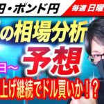 【来週のFX相場分析と予想】FOMC、米PCEとイベント多数！FRB利上げ継続でドル高の展開が継続か！？ドル円とポンド円来週の反発ポイントを見極めろ（2月20日～2月24日）