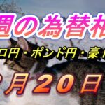 【TAKA FX】ユーロ円、ポンド円、豪ドル円の今週の為替相場の動きと来週の展望をチャートから解説。2月20日～