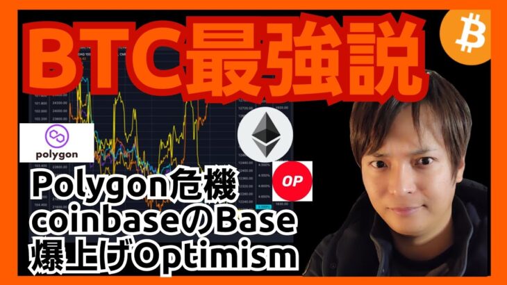 株や金より『ビットコイン最強説』出た！ポリゴンが危機。