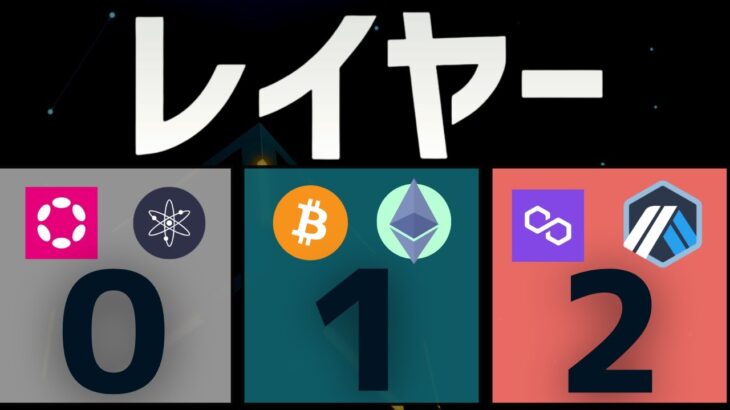 【階層】レイヤー0/1/2とは？仕組み・違いなどを解説【暗号資産】