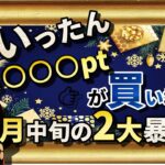 いったん『11,○○○pt』が買い場！6月中旬の２大『暴落』！！