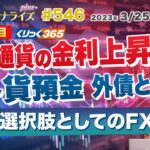 【金利上昇中の海外通貨 選択肢としてのFX-外貨預金 外債との比較 -｜上場18年目 取引所FX くりっく365 】│2023年3月25日放送「マーケット・アナライズ plus＋」（番組見逃し配信）