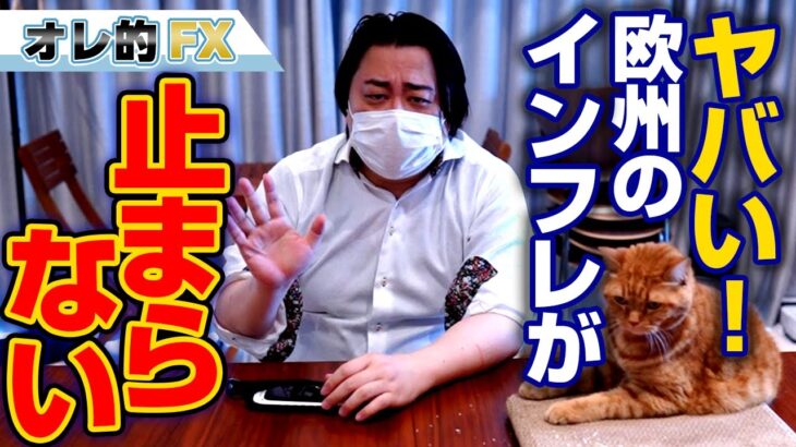 FXヤバイ！欧州のインフレが止まらない！？