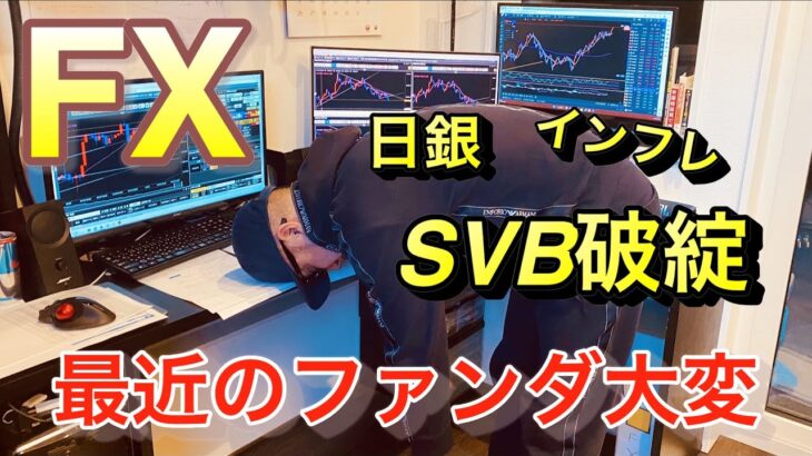 [FX]最近のファンダが激しいので解説します！これからかなり難しくなる可能性があります。分かってないとヤバいです…SVB破綻やインフレ等など