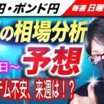 【FX来週の相場分析と予想】SVB破綻からの金融システム不安、市場の不信感から売り優勢で来週は！？ドル円とポンド円来週の反発ポイントを見極めろ（3月20日～3月24日）