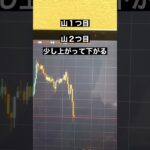【FX基礎】●●が出たら売り【Wトップ】#shorts