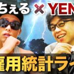 【ドル円動くぞ！】FX米雇用統計ライブ。元プロのYENZOさんとお届け！
