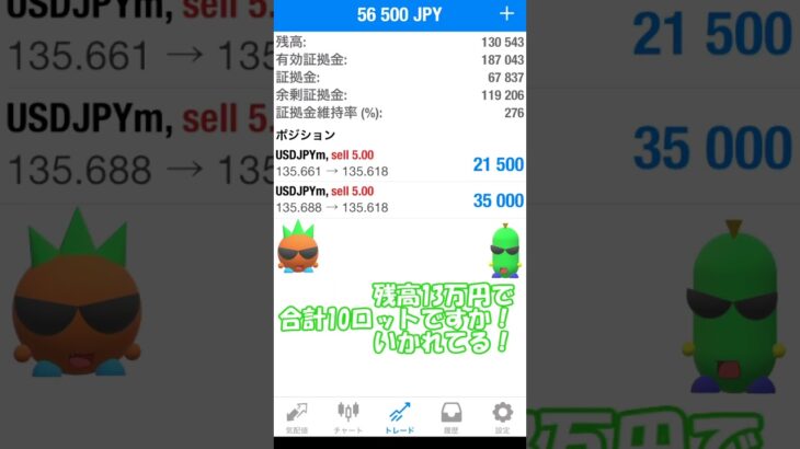 【FX】トレードでナンピンをしてもいい条件とは？　#shorts