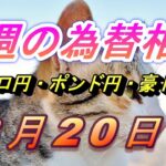 【TAKA FX】ユーロ円、ポンド円、豪ドル円の今週の為替相場の動きと来週の展望をチャートから解説。3月20日～