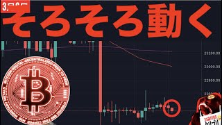 【ビットコインw】1週間地蔵状態w これはボラ暴発寸前説w CPIで動く！？