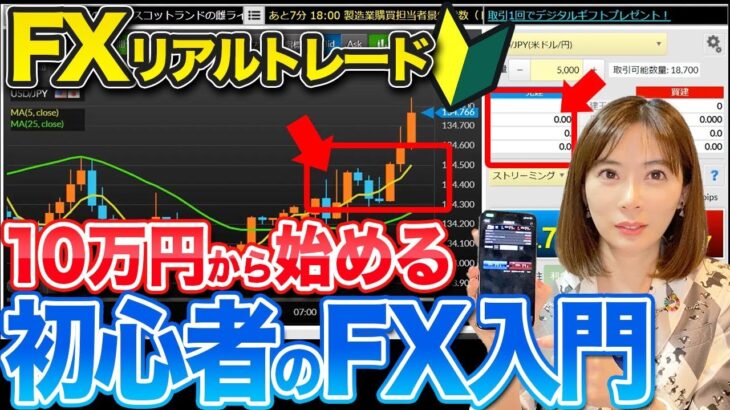 【誰でもわかる】10万円からはじめる初心者のためのFX入門✨