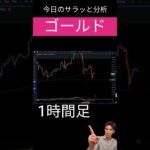 【ゴールド】1分で学ぶFXチャート分析 – ゴールドの流れ！