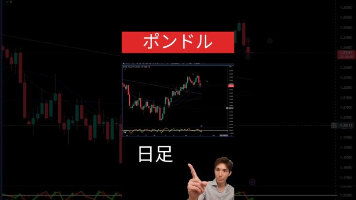 【ポンドル】1分で学ぶFXチャート分析 – ポンドルの流れ！