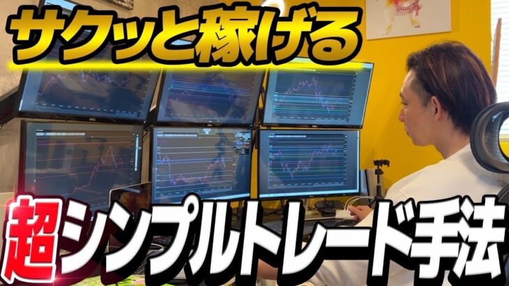 【勝ちトレードで解説】短期間でシンプルに稼げるFXトーレド手法