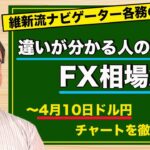 【FX】4月10日ドル円相場の振り返り
