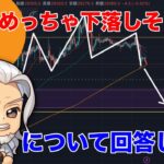 ビットコイン下落しそうに見える？！この先どうなる？