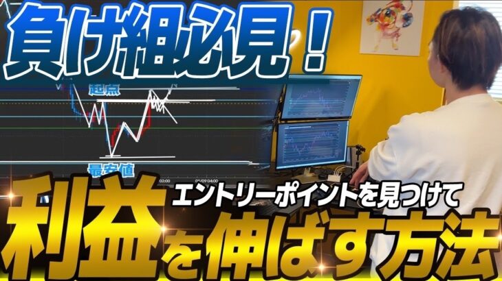 【見ないと損】超簡単にFXのエントリーポイントを見つける方法