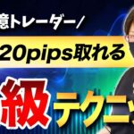 FX初心者でも一回に10～20pips獲れる方法！億トレーダーの上級テクニック！上位足の切り替わりを制する者が環境認識を制す！