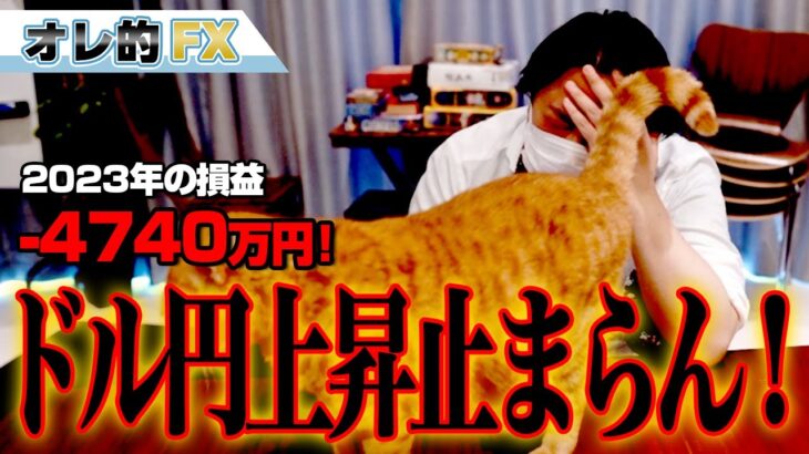 FX、－4740万円！ドル円上昇が止まらん！！