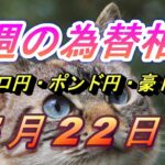 【TAKA FX】ユーロ円、ポンド円、豪ドル円の今週の為替相場の動きと来週の展望をチャートから解説。5月22日～