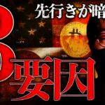 先行きが暗い３大要因。米ビットレックス破綻の影響は？