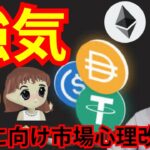 【速報】仮想通貨の市場心理が改善。僕がビットコインに強気な理由。