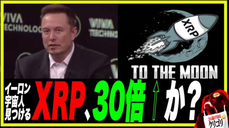 【30倍】次に15-30倍ポテンシャルの仮想通貨はこれだ！#イーロンマスク 宇宙人見つける宣言！